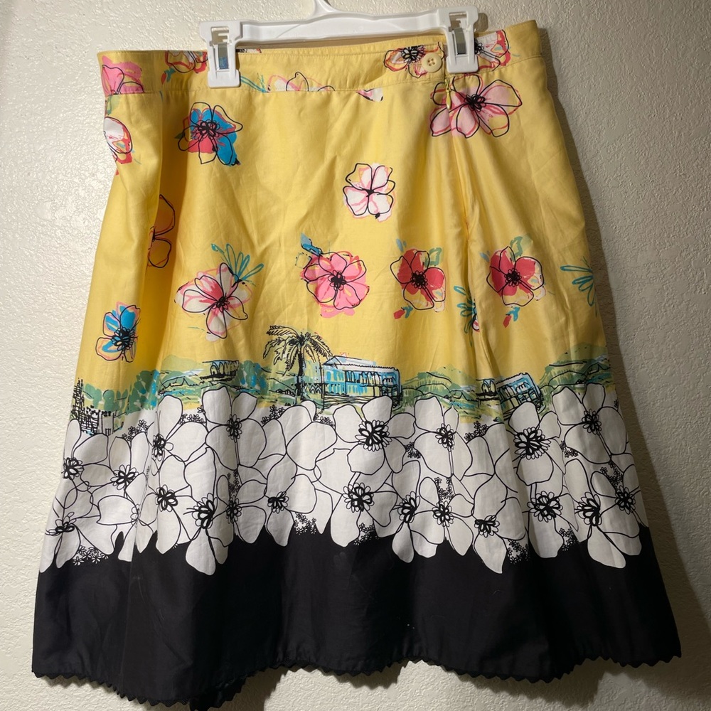 George Brand Graphic Skirt